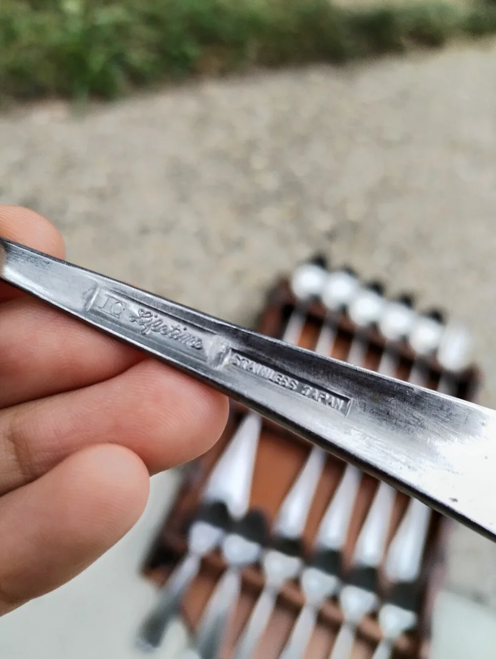 Vintage Lifetime Stainless Japan Flatware Lot 22 Pcs Forks Spoons Mid-Century
